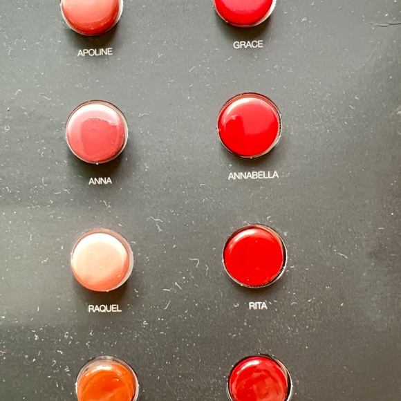 NARS Audacious Lipstick 8 shades Sample Card Rare Discontinued luxury - Picture 4 of 4